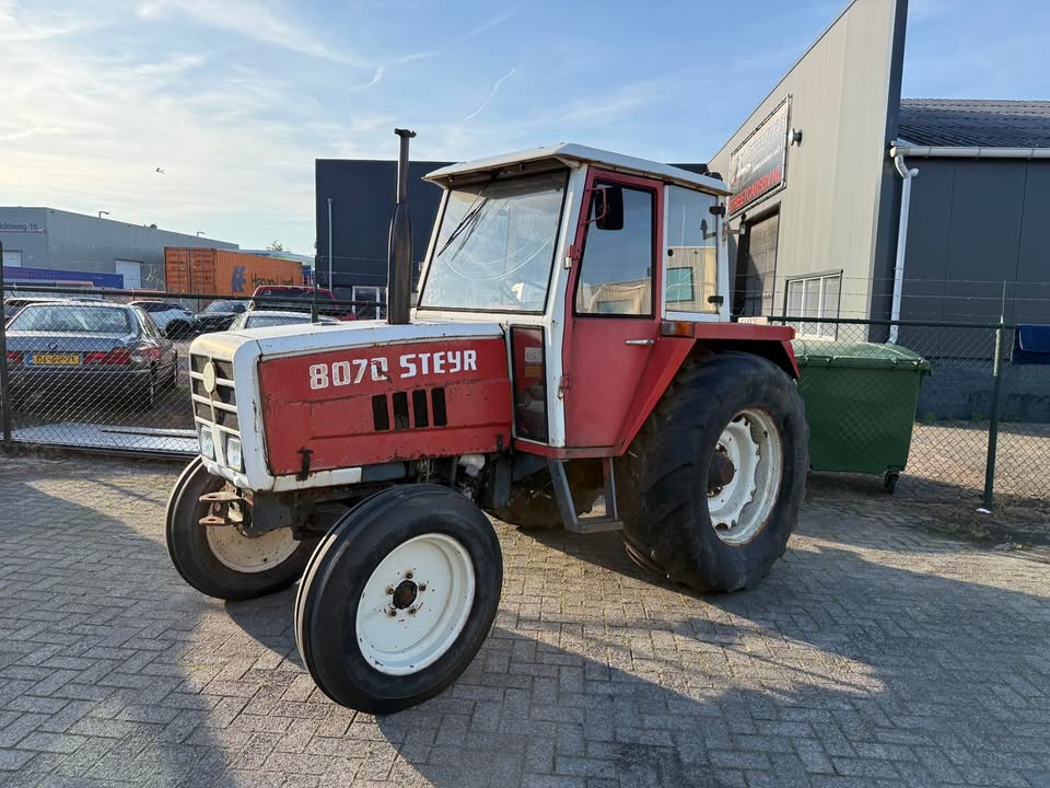  Leuke Steyr 8070 te koop!58 pkVol