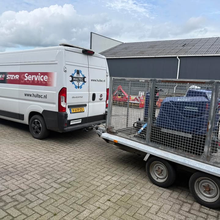  Veegmachine afgeleverd voor een